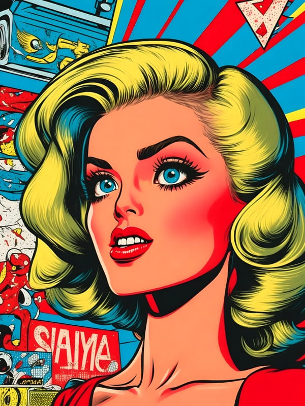 WOMEN POP ART II BY AI