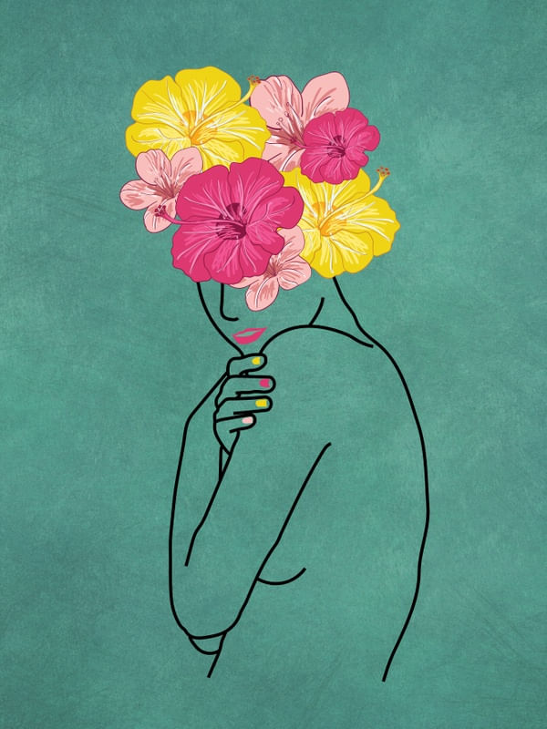 GIRL FLOWERS