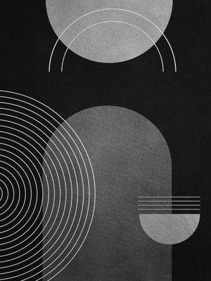 BLACK GEOMETRIC