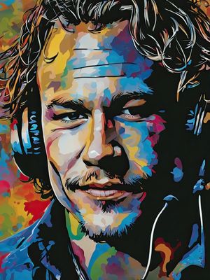 HEATH LEDGER POP BY AI