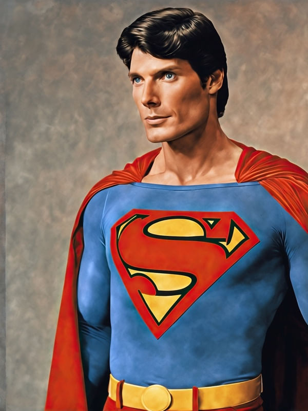 CHRISTOPHER REEVE POP BY AI