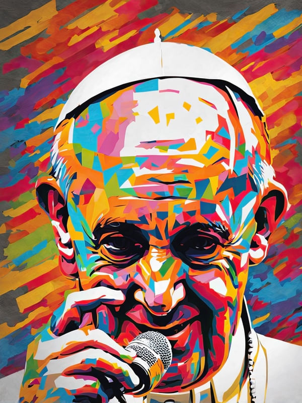 PAPA FRANCISCO ARTE BY AI