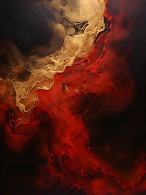 ABSTRACT GOLD - 03A-MJ - BY AI