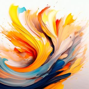 ABSTRATO AQUARELA MULTICORES BY AI