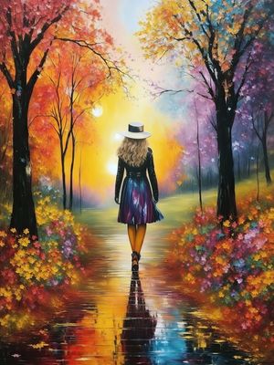 CAMINHO DE FLORES BY AI