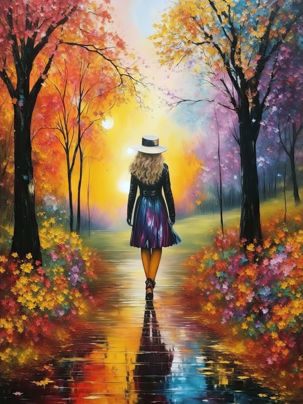 CAMINHO DE FLORES BY AI