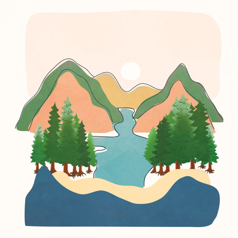 MINIMALISTIC LANDSCAPE II