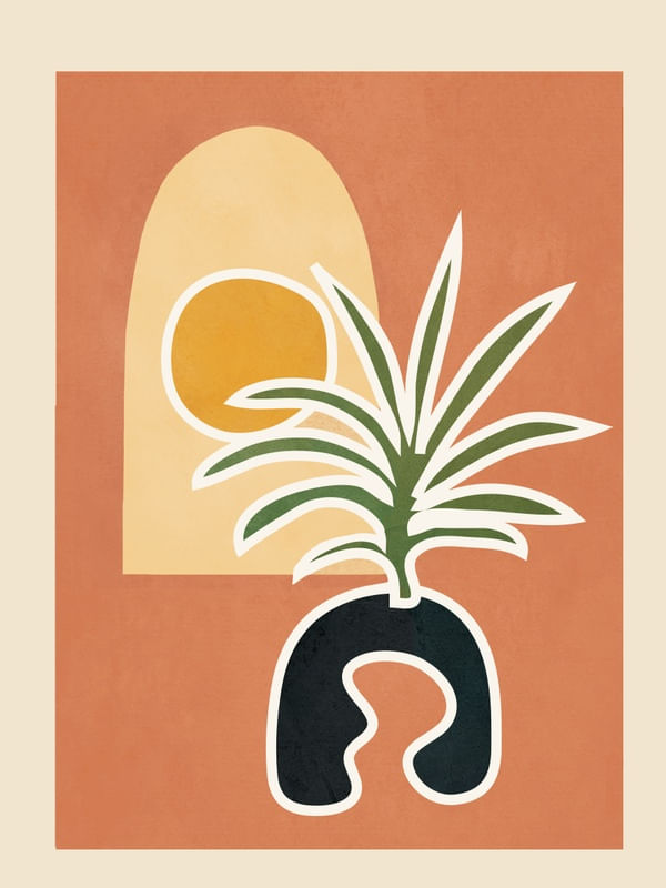 BRANCHES IN THE VASE DESIGN 1