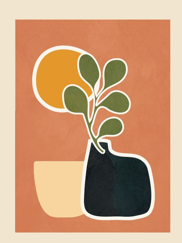 BRANCHES IN THE VASE DESIGN 2