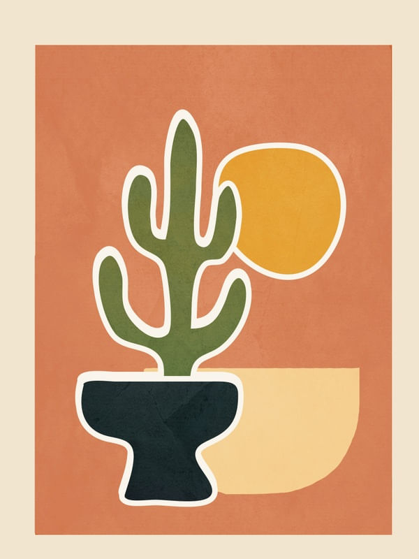 CACTY VASE DECORATION