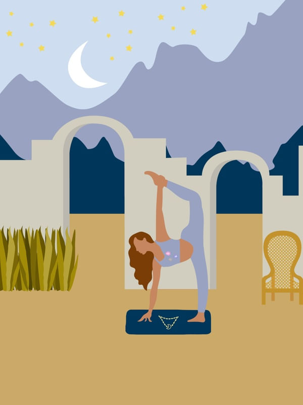 YOGA POSIÇÃO - PAISAGEM