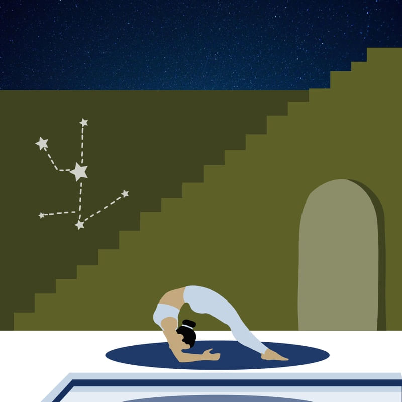 YOGA IN STARRY NIGHT II