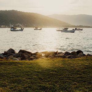 PÔR DO SOL PRAIA DA ARMAÇÃO FLORIANÓPOLIS