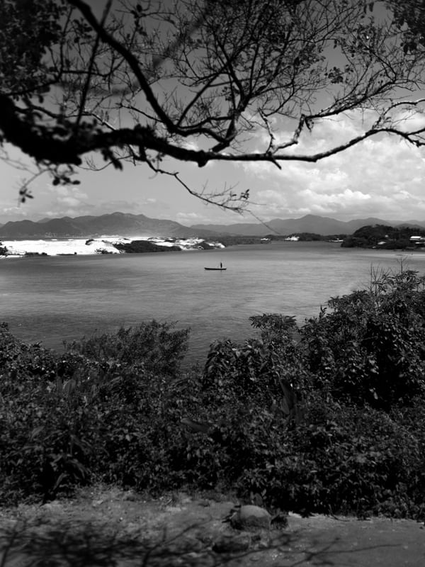 BARCO RIO DA MADRE PRAIA GUARDA DO EMBAÚ NATUREZA MAR