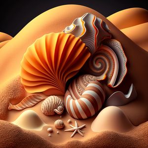 CONCHAS MINIMALISTA BY AI POR PÂMELA STASCZAK
