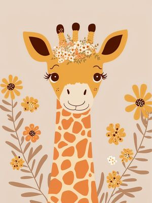 INFANTIL - A GIRAFA ENCANTADORA BY AI POR PÂMELA STASCZAK