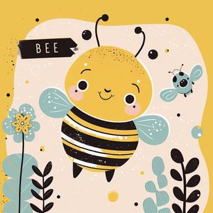 INFANTIL COLEÇÃO ABELHINHAS FELIZES I BY AI POR PÂMELA STASCZAK