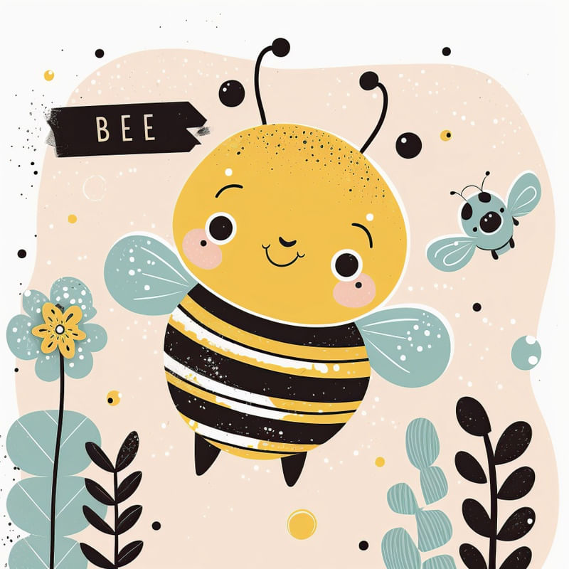 INFANTIL COLEÇÃO ABELHINHAS FELIZES II BY AI POR PÂMELA STASCZAK