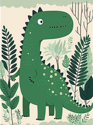 DINOSSAURO EM AVENTURA JURÁSSICA V - INFANTIL BY AI POR PÂMELA STASCZAK