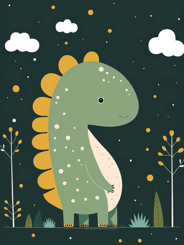 DINOSSAURO EM AVENTURA JURÁSSICA VII - INFANTIL BY AI POR PÂMELA STASCZAK