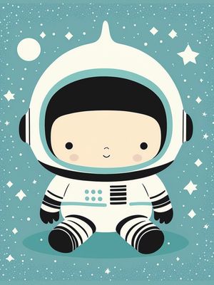 ASTRONAUTA AVENTURAS NO ESPAÇO BY AI POR PÂMELA STASCZAK