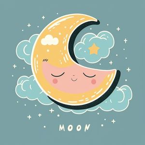A LUA AMIGA INFANTIL BY AI POR PÂMELA STASCZAK