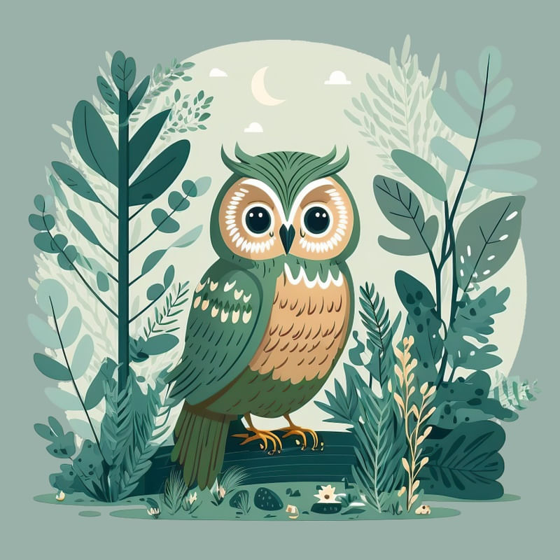A NOITE DAS CORUJAS INFANTIL BY AI POR PÂMELA STASCZAK