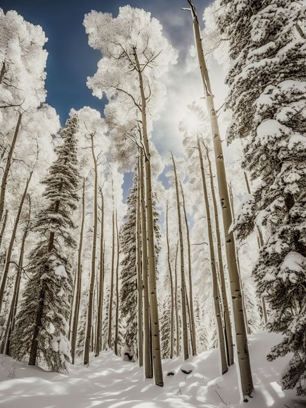 FLORESTA INVERNO I BY AI POR PÂMELA STASCZAK