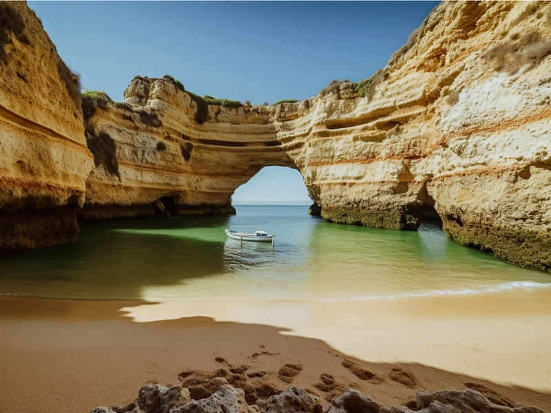 ALGAR DE BENAGIL PORTUGAL BY AI POR PÂMELA STASCZAK