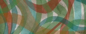 ABSTRATO EM TELA E CURVAS