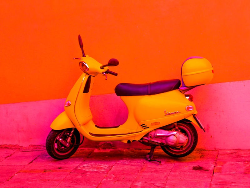 VESPA COLORIDA