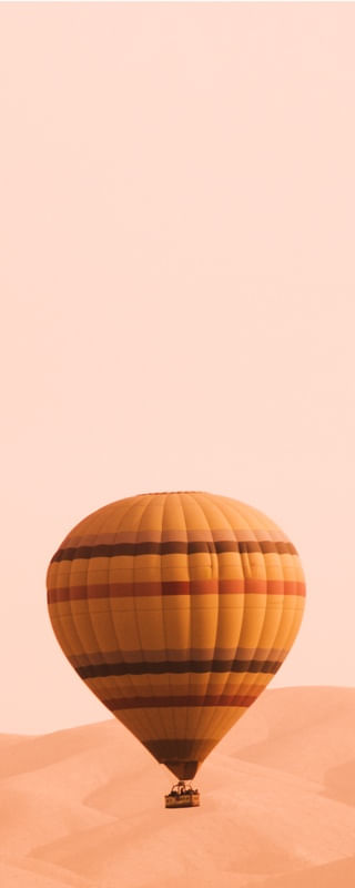 BALÃO NA MONTANHA DESCE