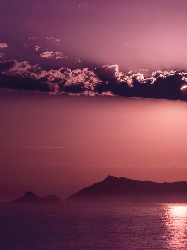 DÍPTICO 1 - NUVEM NO PÔR DO SOL
