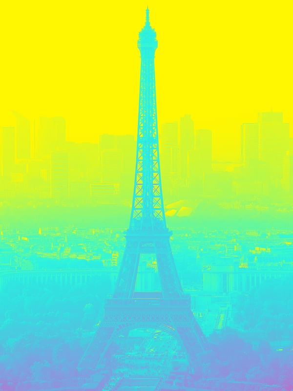 TORRE EIFFEL COLORIDA 1