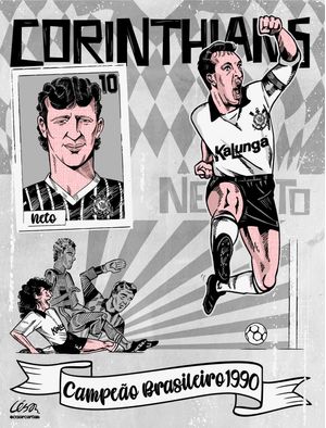 CORINTHIANS CAMPEÃO BRASILEIRO DE 1990 - NETO