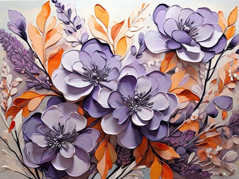 LAVANDA EM ARTE BY AI
