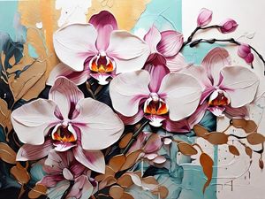 ORQUÍDEA EM ARTE BY AI