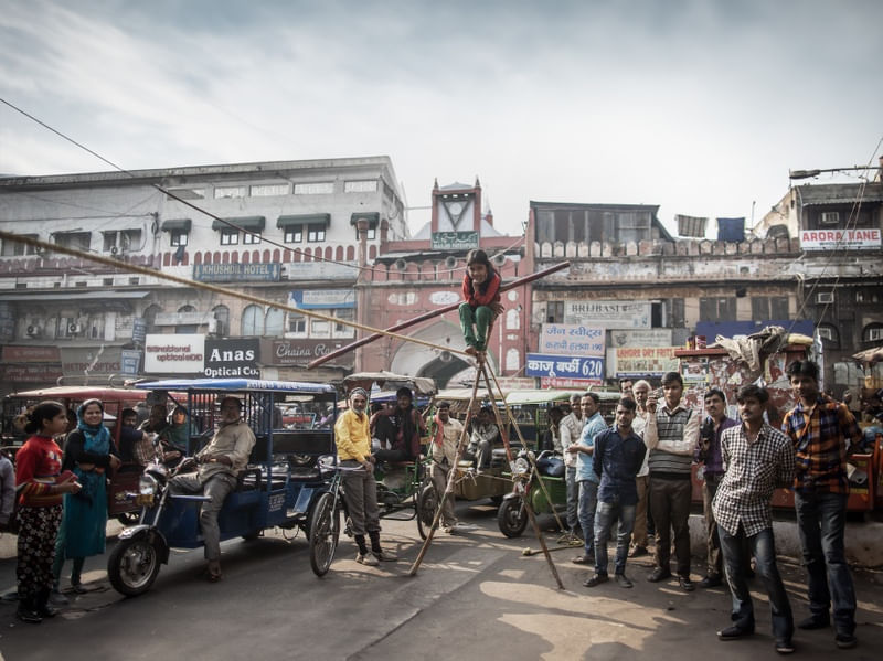NEW DELHI STREET MARKET