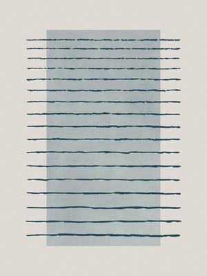 MINIMALISTA MAR AZUL
