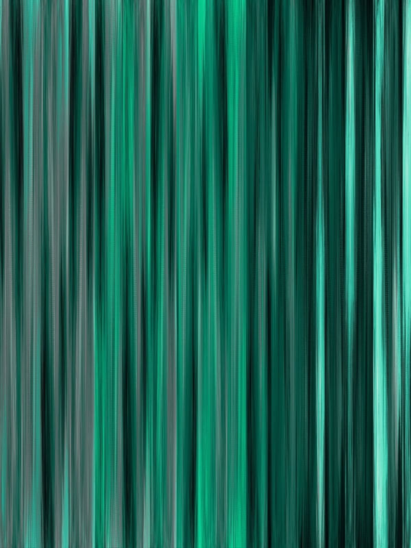 CHROMA STRIPES 5 ESMERALDA VERDE RETRATO- ABSTRATO COLORIDO LINHAS PINTURA