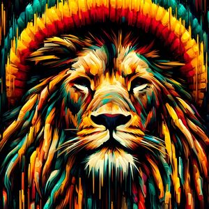LEÃO RASTAFARI BY AI POR ADRIANO GABRIEL RODRIGUES
