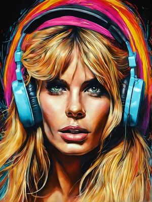 BRIGITTE BARDOT ARTE BY AI
