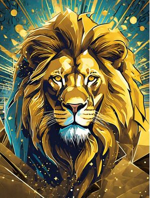 LION DOURADO 1 BY IA