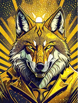 LOBO DOURADO BY AI