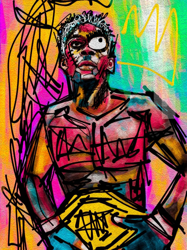 LUTADOR ADESANYA