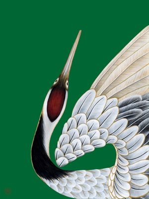 TSURU - GROU PÁSSARO DA ESPERANÇA BOA SORTE SAÚDE FORTUNA PROSPERIDADE