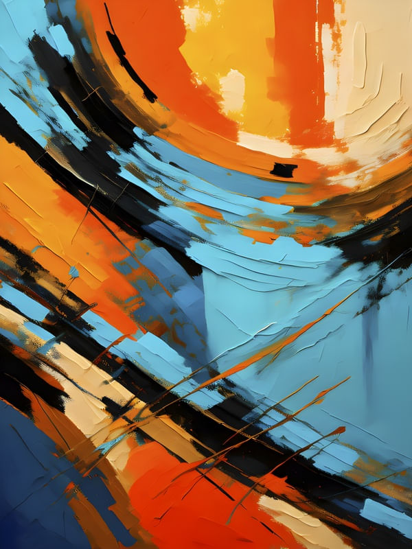 ABSTRACT ART - 47A-IM BY AI