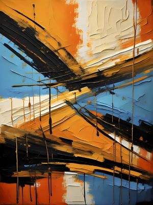 ABSTRACT ART - 48A-IM BY AI