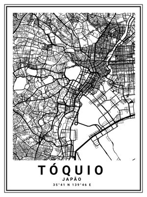 MAPA DE TÓQUIO