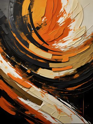 ABSTRACT ART - 54A-IM BY AI